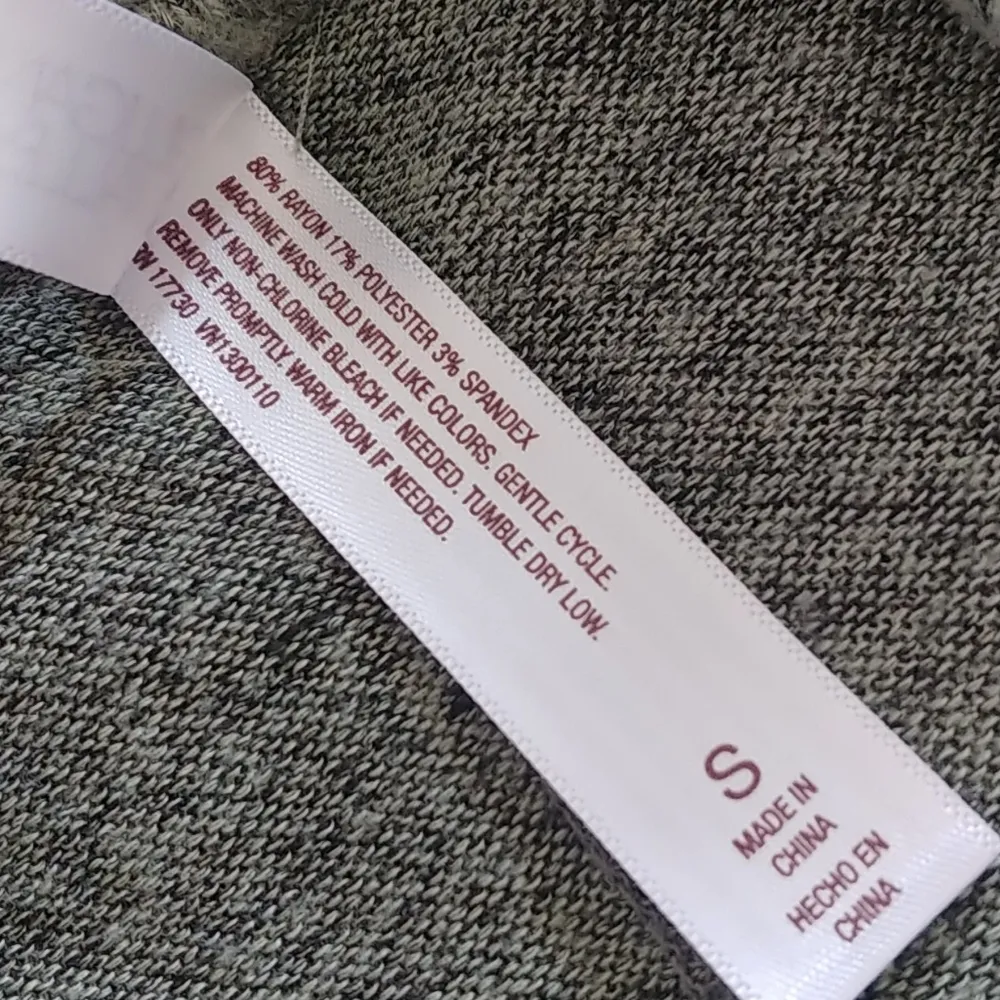 Gillian & O'Malley Loungewear Shirt Top Green - Image 6