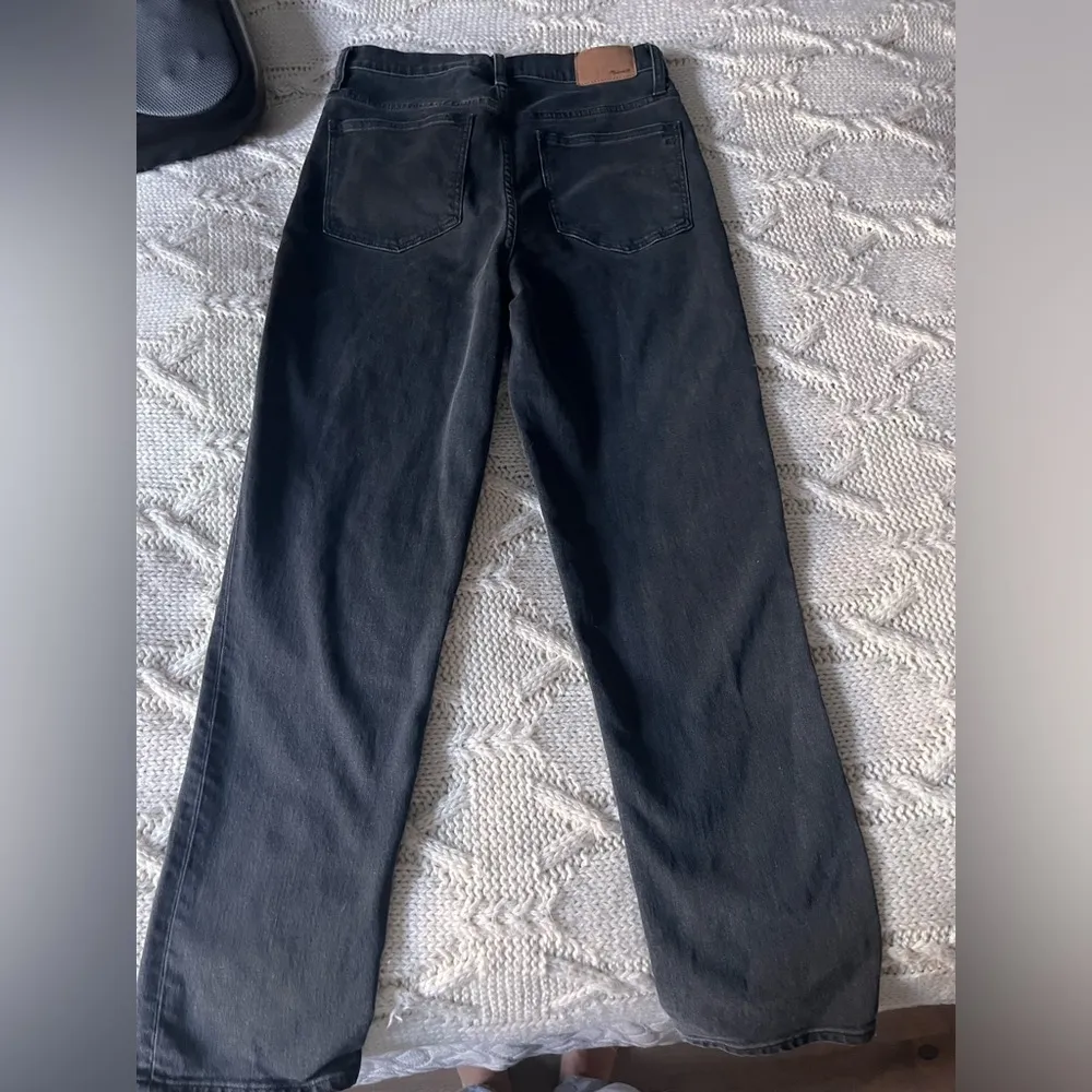 Madewell classic straight gray jean size 28T - Image 5