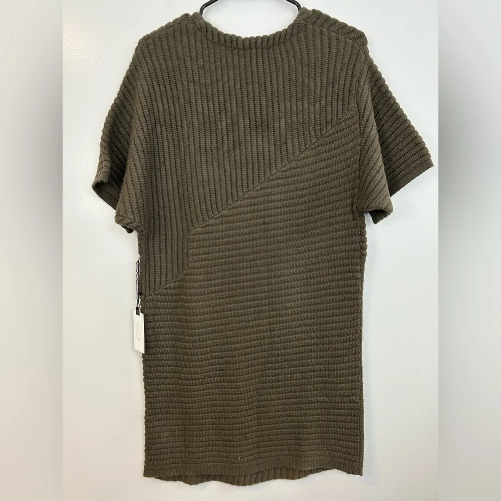 NWT  Dolman Ribbed Short Sleeve Sweater Dress Size Small - Image 9