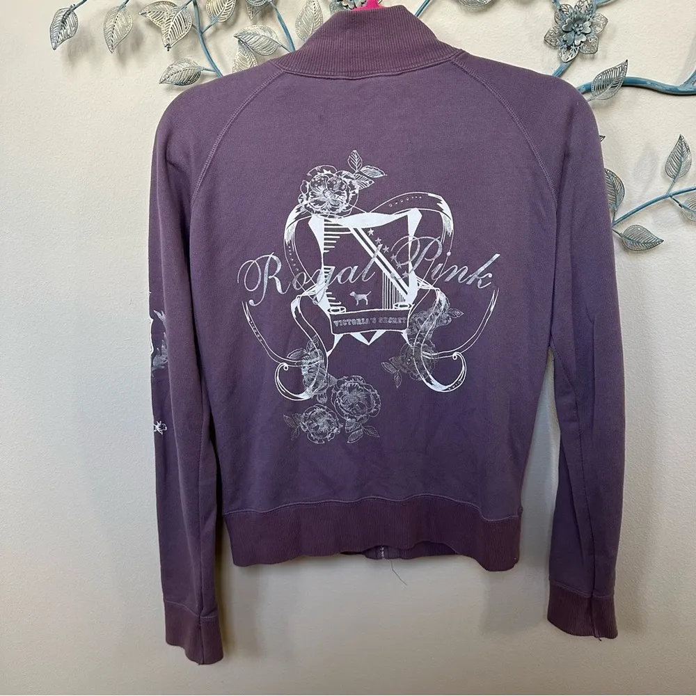 ❤️PINK Victoria’s Secret mauve zip-up jacket Sz XS CLEARANCE - Image 2