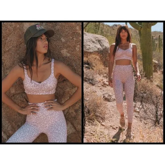 💕SPELL & THE GYPSY💕 Wild Thing Legging & Bra Set Pink Size XL - Image 3