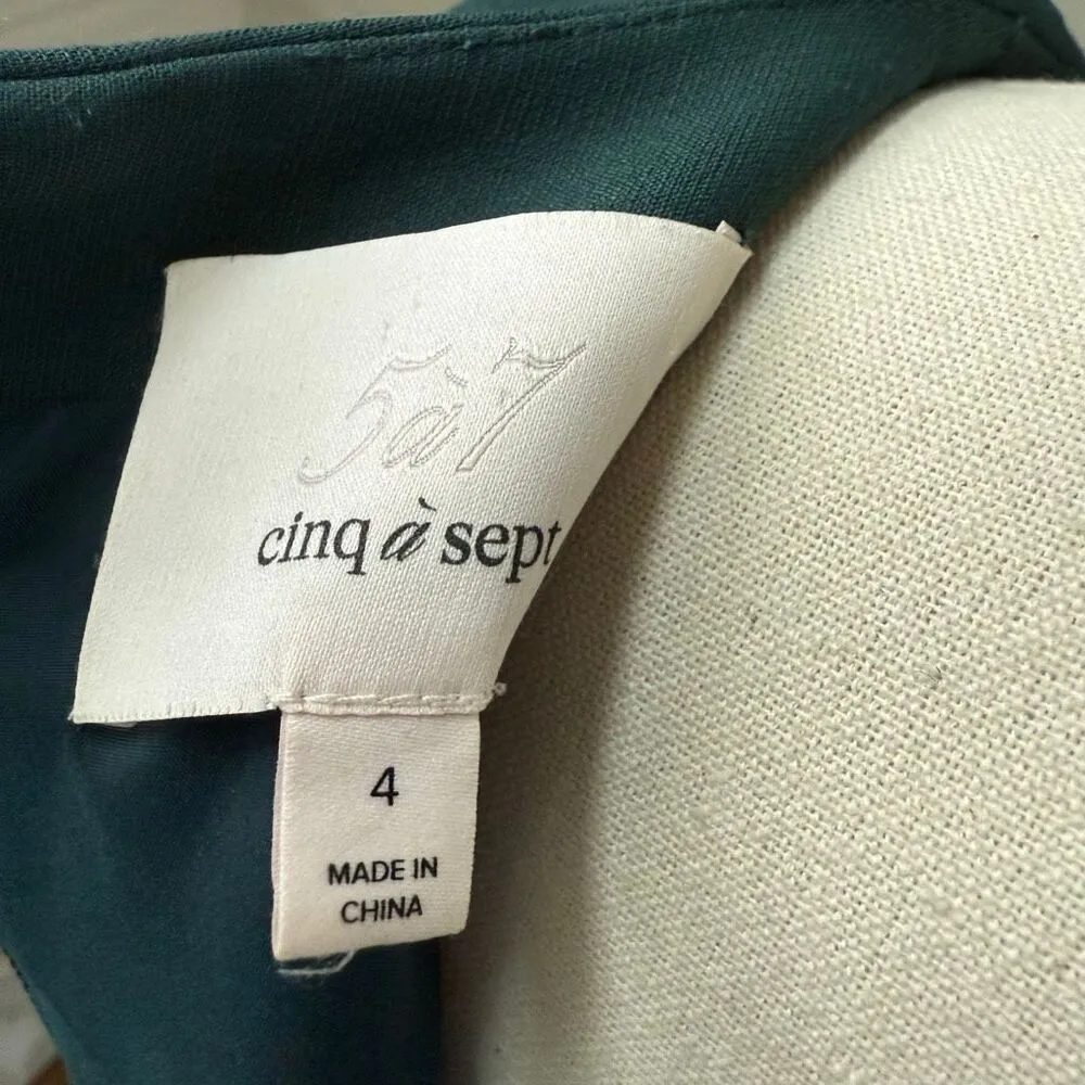 Cinq a Sept Elizabeth A-Line Skater Dress $440 4 - Image 9