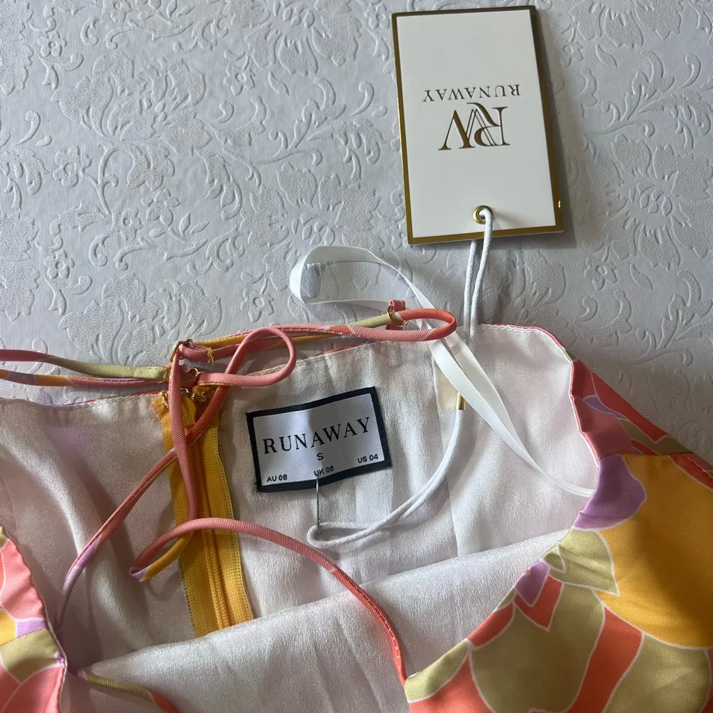 Away Multicolor Floral Dress Pink - Image 2