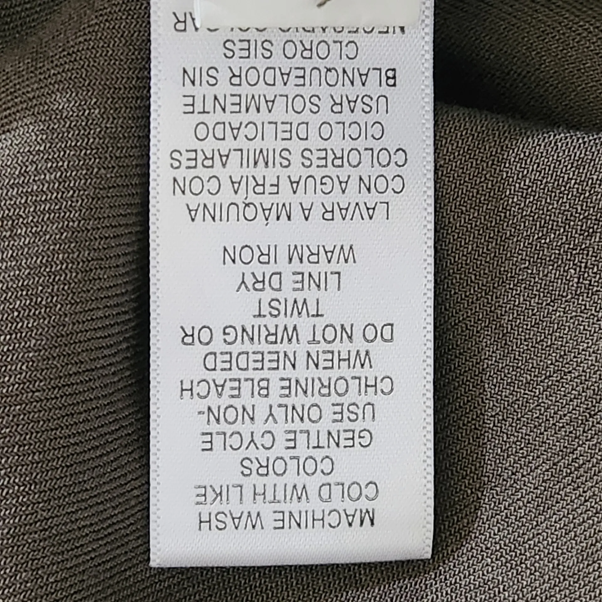 Fever Olive Green Sleeveless Button - Image 8