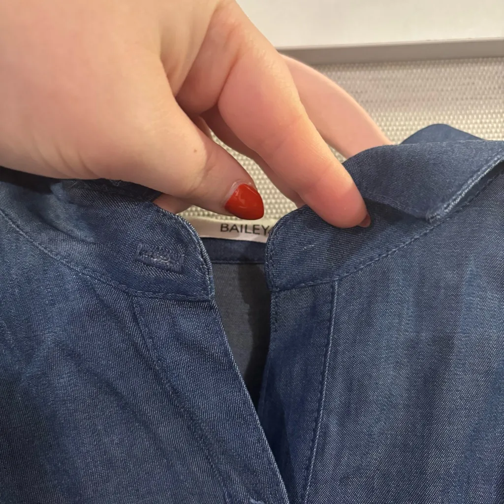 Bailey 44 Low‎ Rider Denim Mini Dress Size Small - Image 9