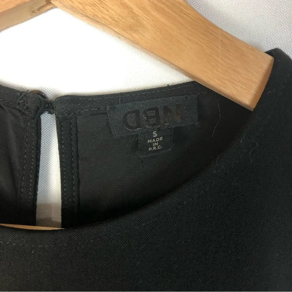 NBD Black Desire Lace Overlay Sleeveless Midi Dress S - Image 6