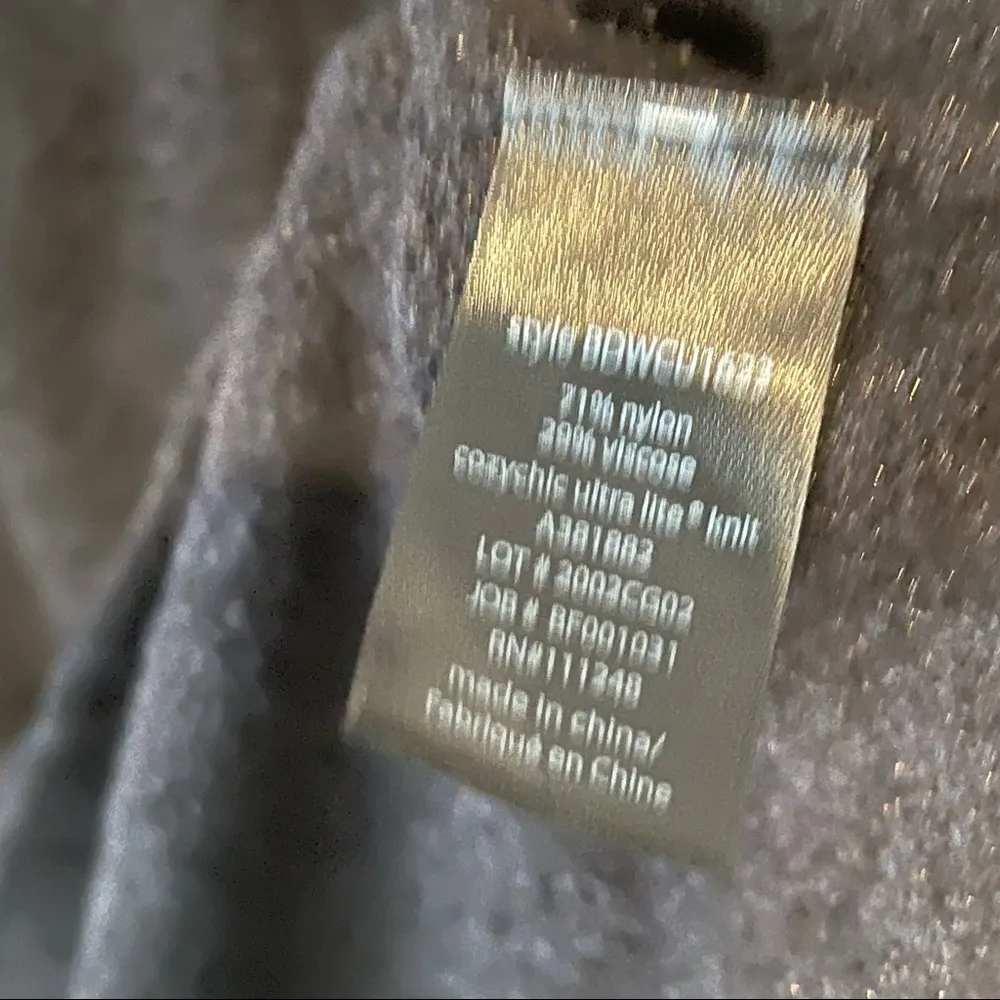 Barefoot Dreams Cozy Chic Ultra Lite Knit Cowl Neck Black Sweater Top - Image 7