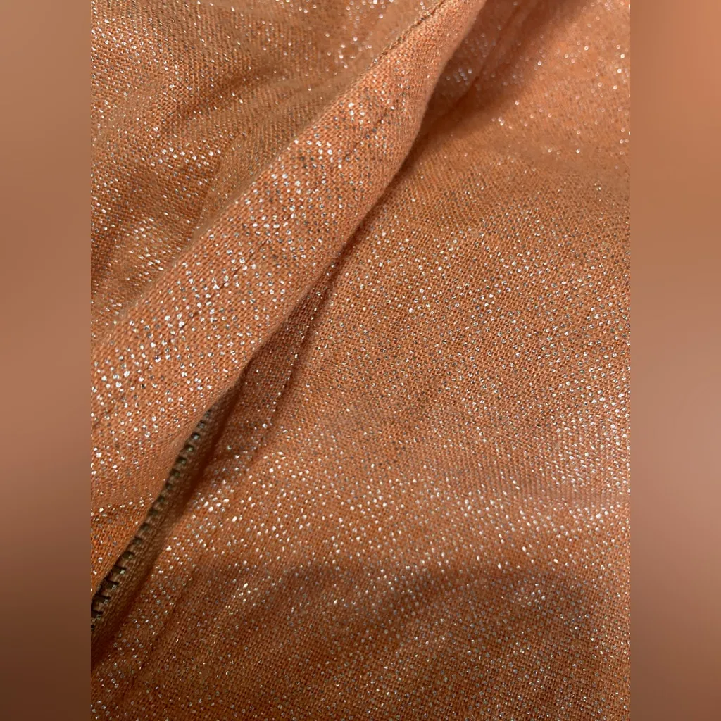 Multiples shimmer full zip lightweight linen blend blazer.‎ - Image 7