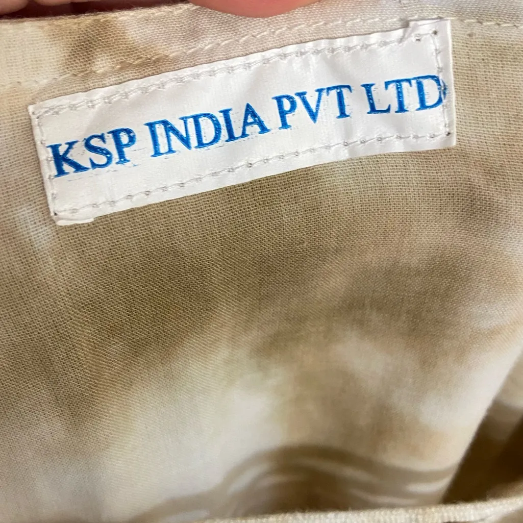 KSP India Pvt Ltd Tie Dye Crochet Eyelet Maxi‎ Dress Small - Image 11