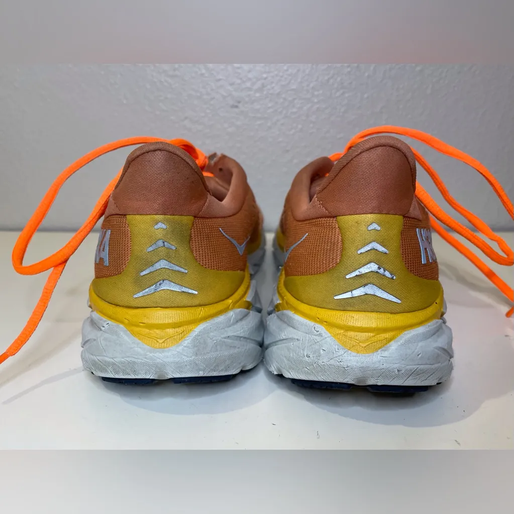 Hoka One One‎ Men’s Clifton 8 Sun Baked Sneakers Size 8 - Image 7