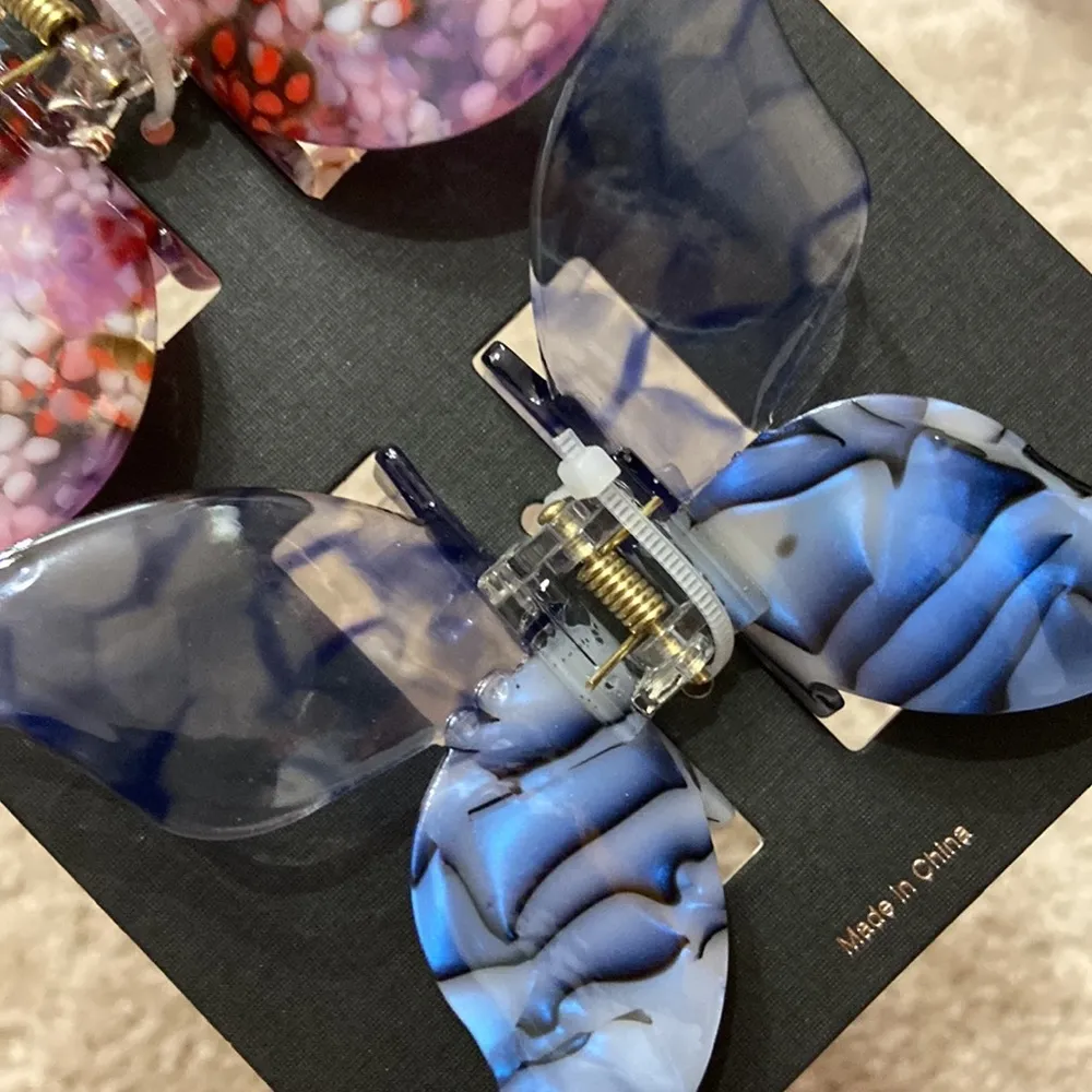 Butterfly hair claw set - Image 5