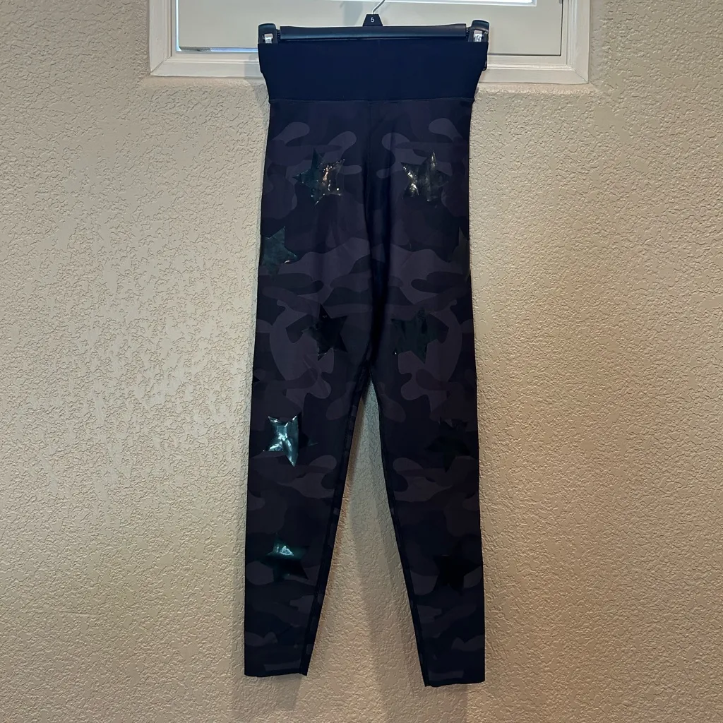 Ultracor  Black Camouflage Star Leggings - Image 5
