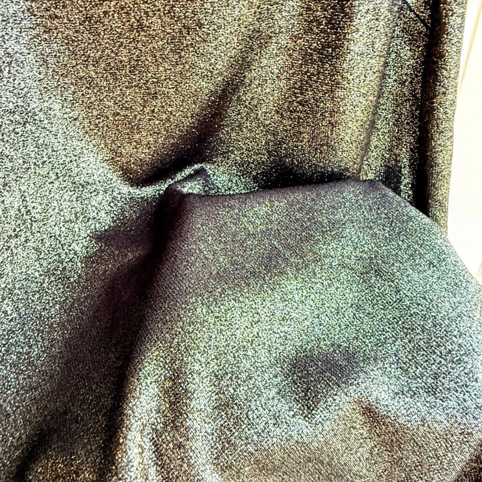 Vintage Betsey Johnson Halter Cocktail Dress in Metallic Black Silver size 4 Y2K - Image 5