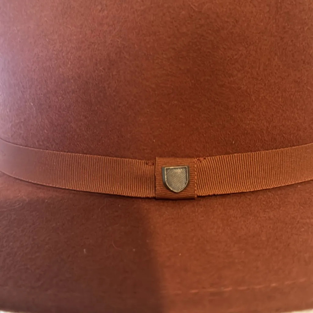 Brixton female Rust colored hat - Image 2