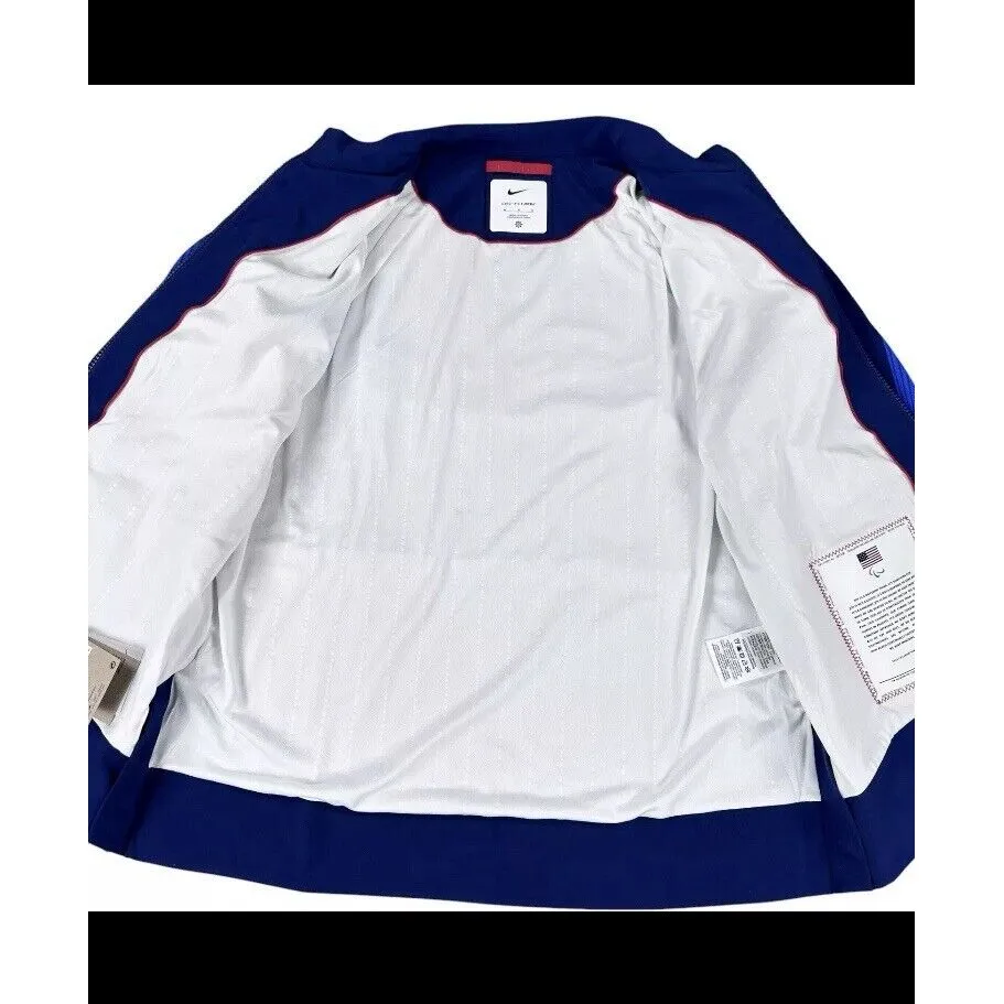 Nike Women's‎ M Paris 2024 Paralympic Team Issued USA Olympic Jacket DZ3573-492 - Image 7