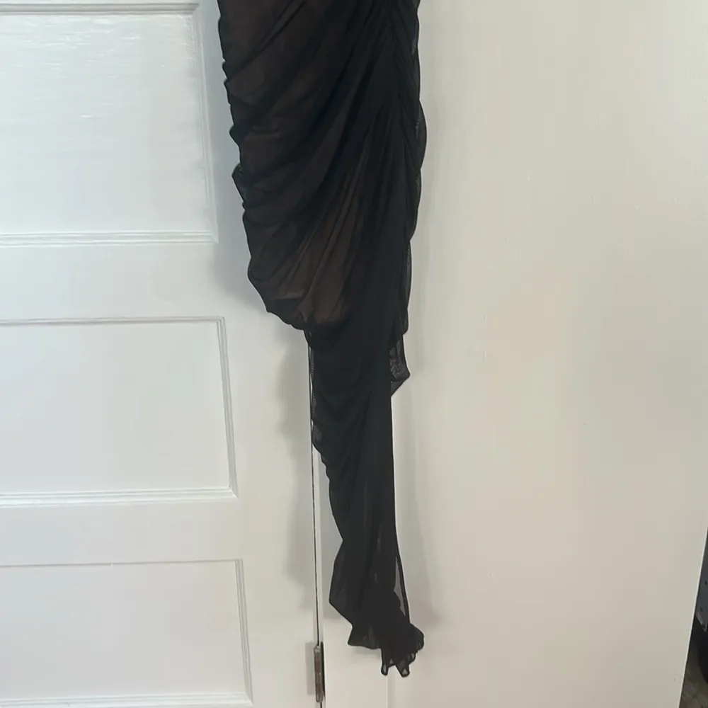 Nookie Dita Mesh Gown in Black - Image 8