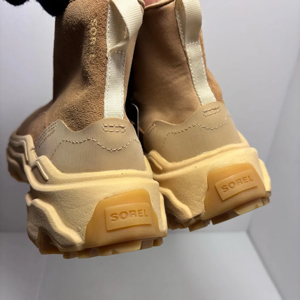 Sorel Women's Kinetic Breakthru Acadia‎ Waterproof Shoe Brown Boots Size 8 - Image 15