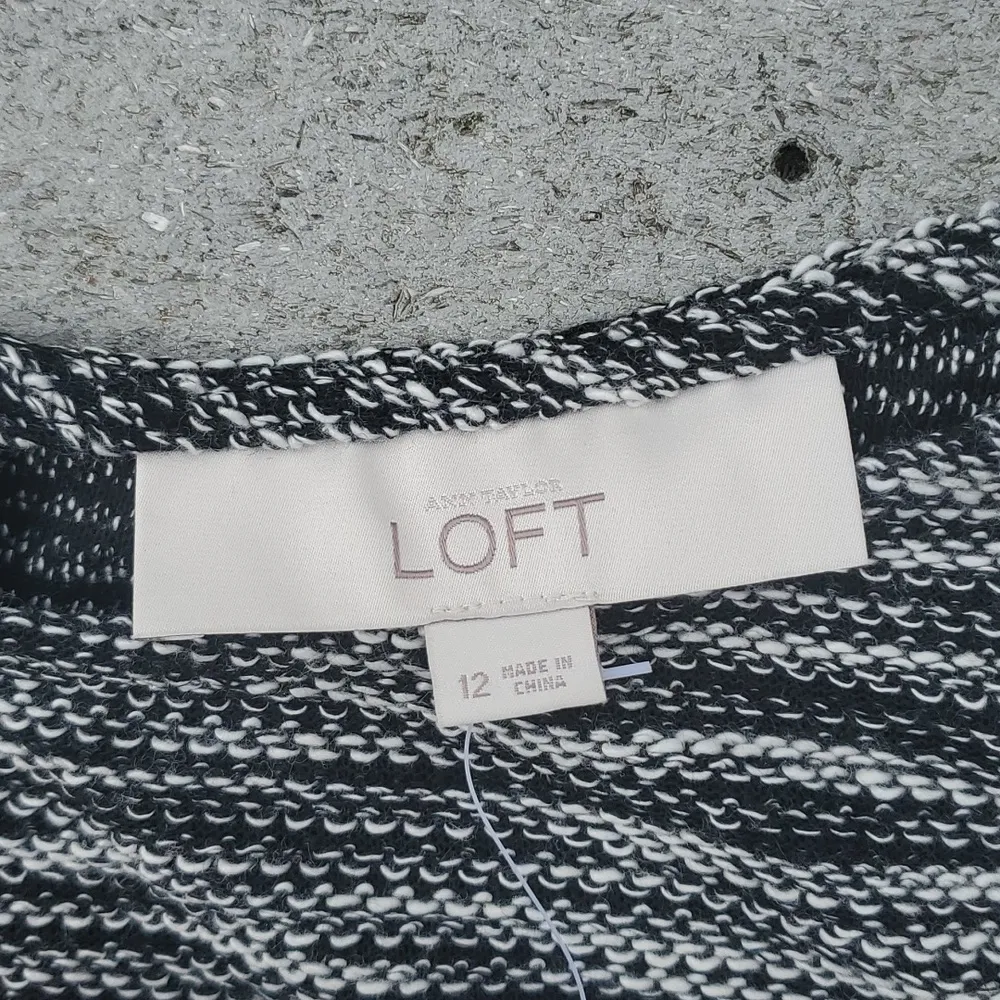 NWT Loft 3/4 Sleeve Marled Top Shift Dress - Image 9