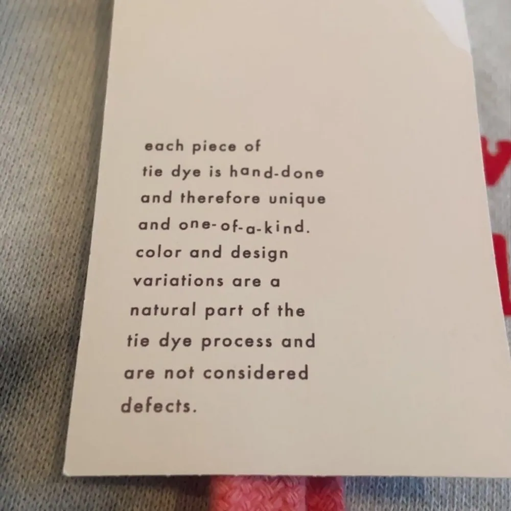 NWT Warm Tie Dye Hoodie Sweatshirt Black & Grey w Rainbow Drawstring Oversized - Image 8