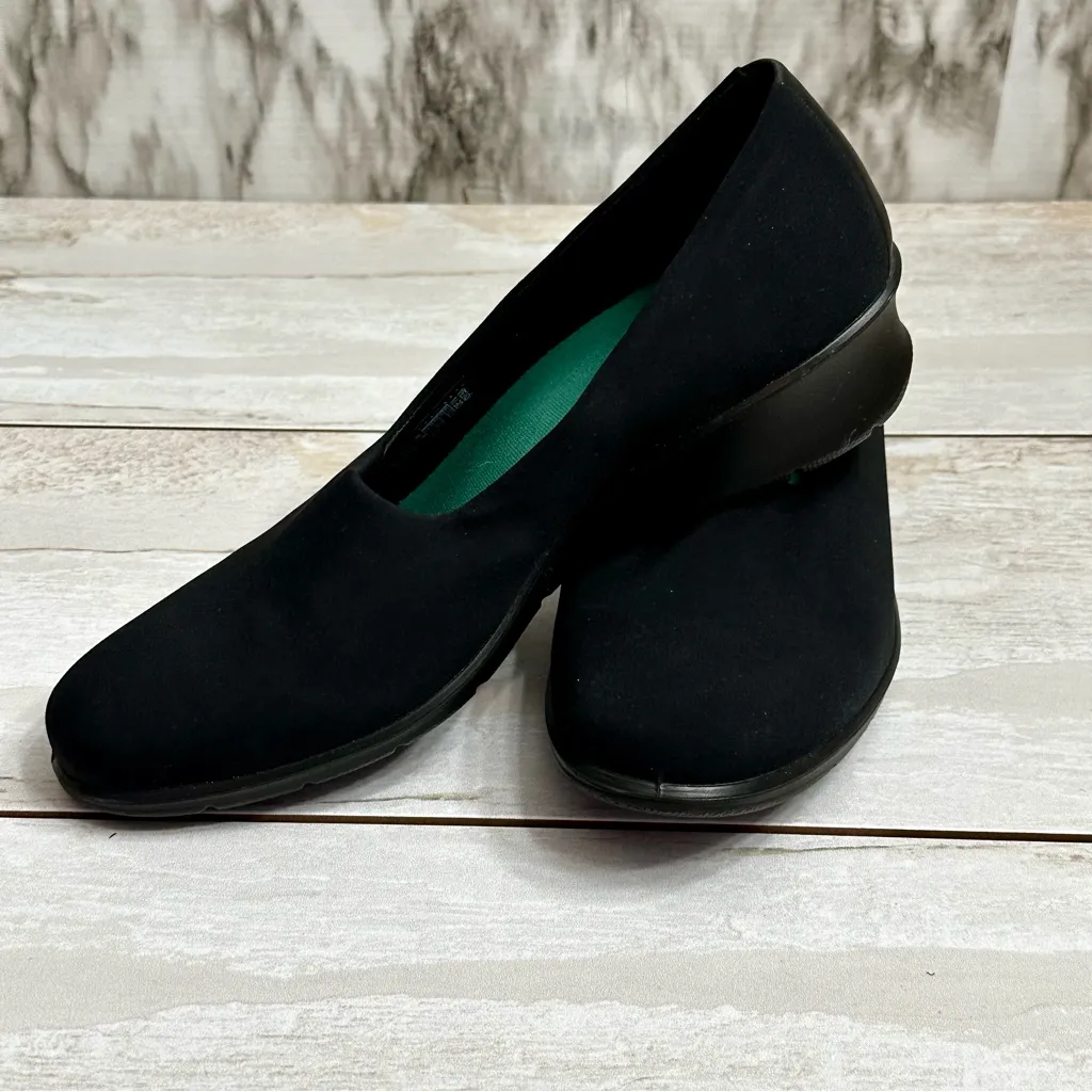 Ecco Felicia Stretch Slip On Loafer Wedge Shoe Women’s Sz 39 8 - 8 1/2 Black - Image 7