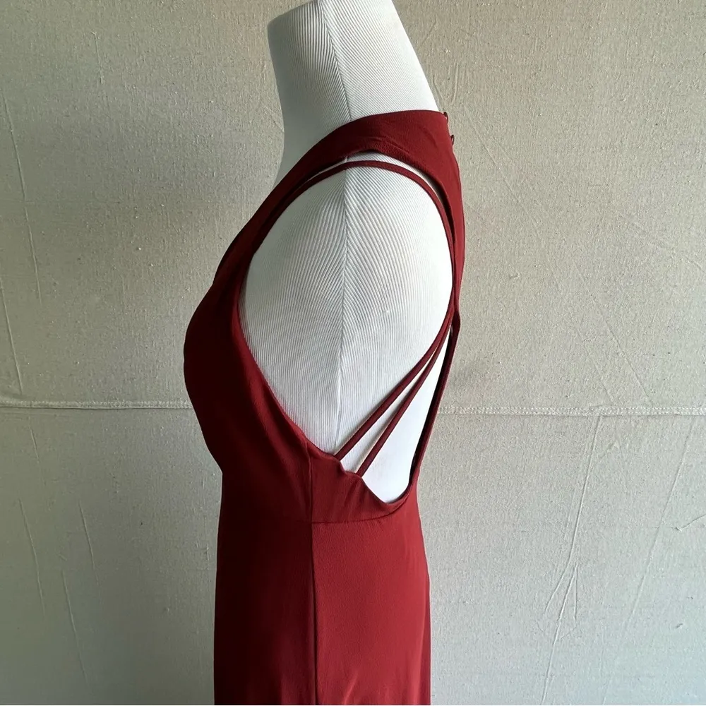 F21 NWT maxi dress cutout back Holiday S - Image 4