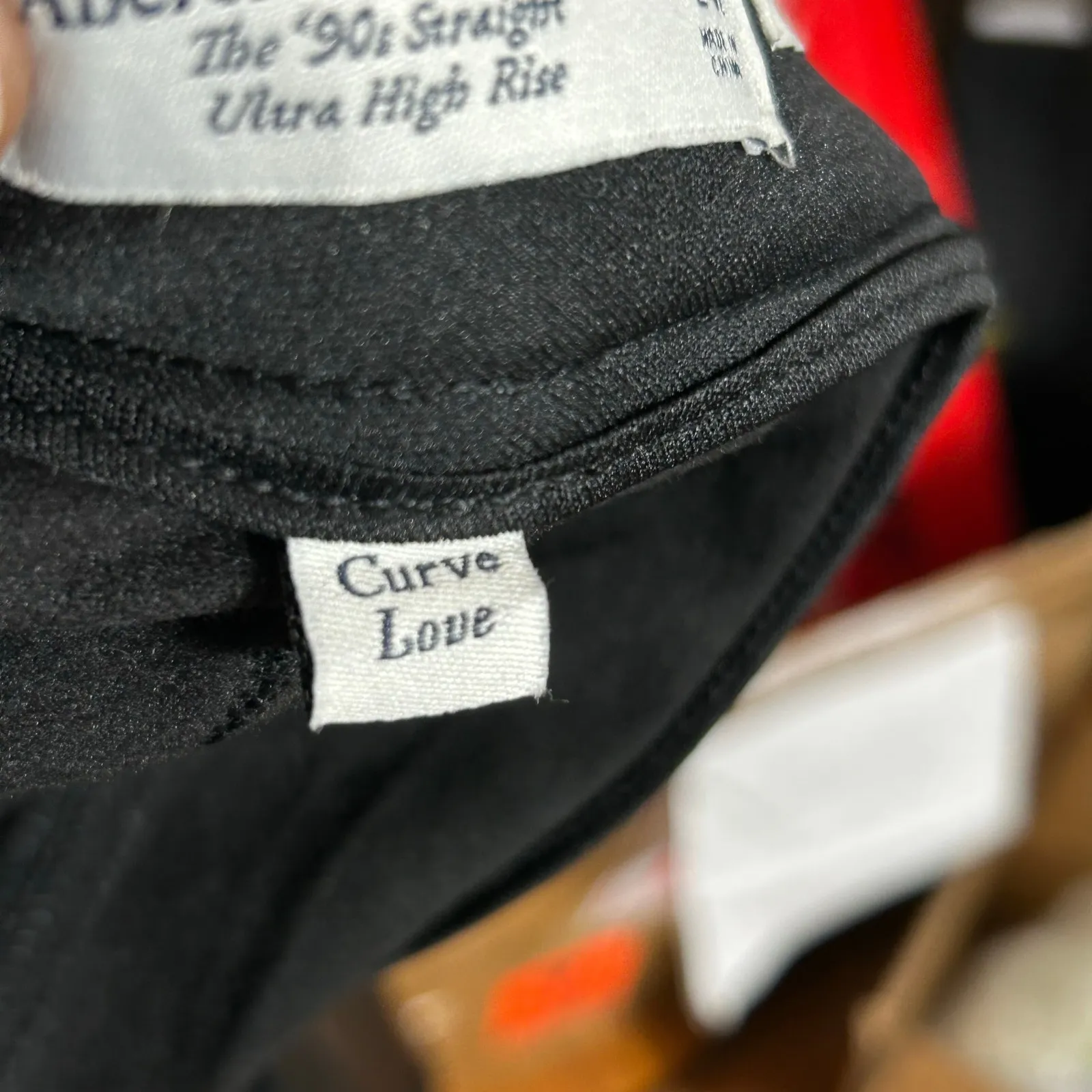 Abercrombie & Fitch Leather Pants Womens 24L '90s Straight Ultra High Rise NEW‎ - Image 12