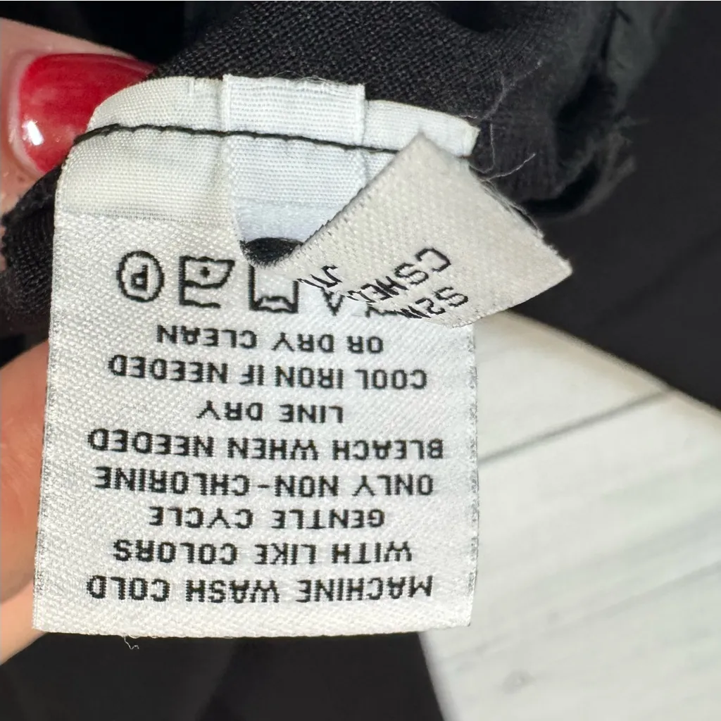 Calvin Klein Pull On Stretch Work Pants Black Size 10 - Image 5