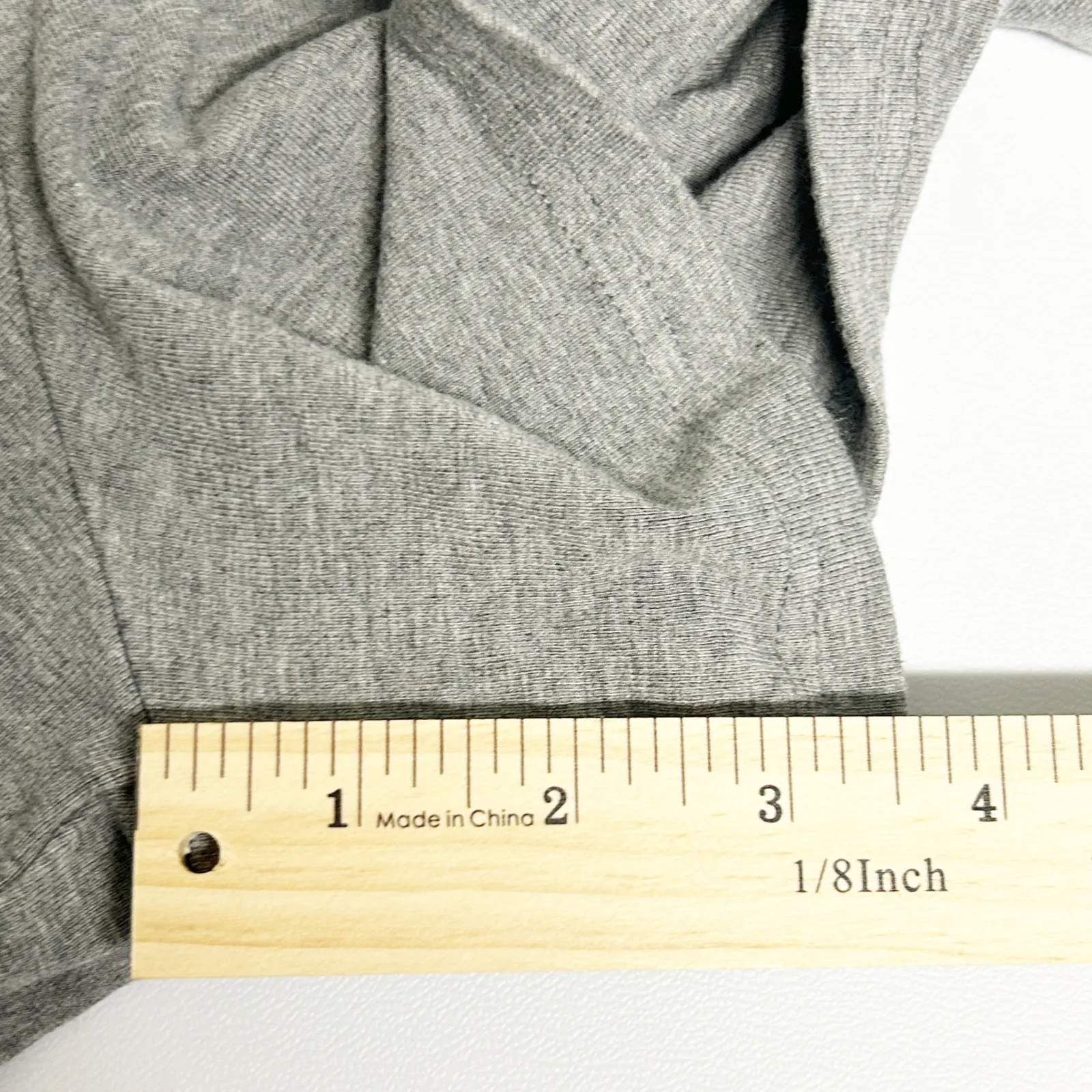 Natural Life Womens Smocked Waist Shorts Gray Ruffle Trim Daisy Charm Size XS - Image 12