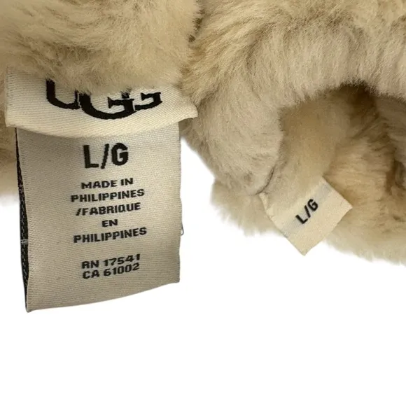 UGG $172‎ Seamed Touchscreen Shearling-Lined Gloves WOMEN'S L - Image 7
