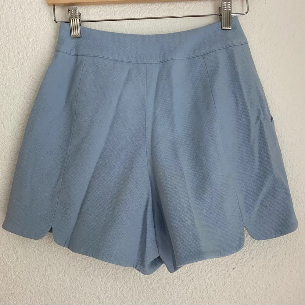 Apuweiser-Riche light blue high waist petal shorts size 1 / XS - Image 6