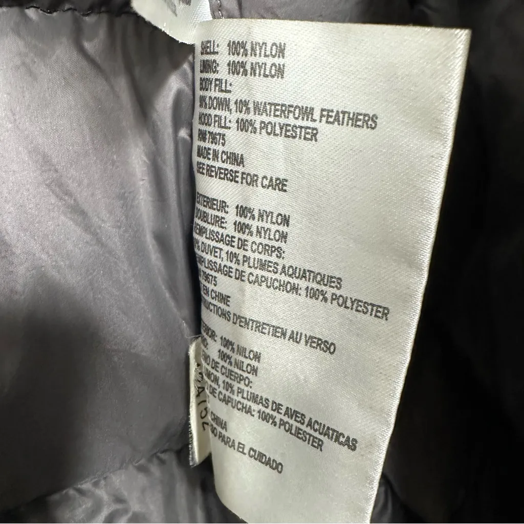 Michael Michael Kors Black Packable Quilted Down Filled Jacket Size Small - Image 7