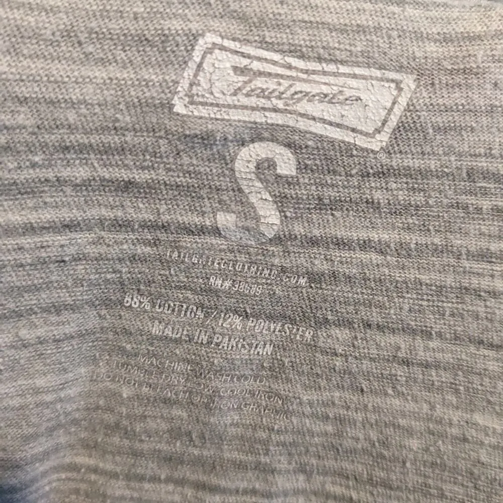 Kansas University Short Sleeve Shirt Gray - Image 10