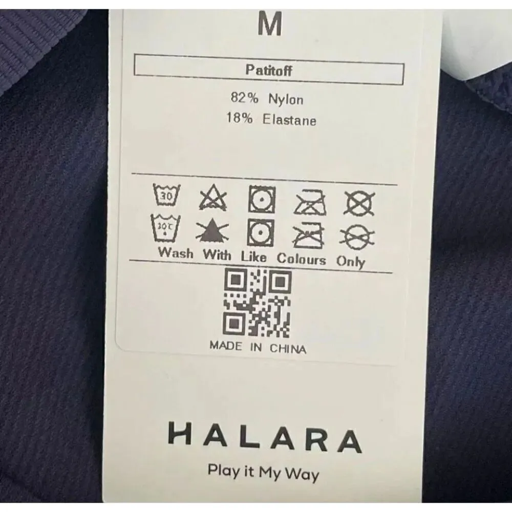 Halara Patitoff Navy Everyday Cloudful Air Fabric 2-in-1 Crossover SZ  M #1662 - Image 9