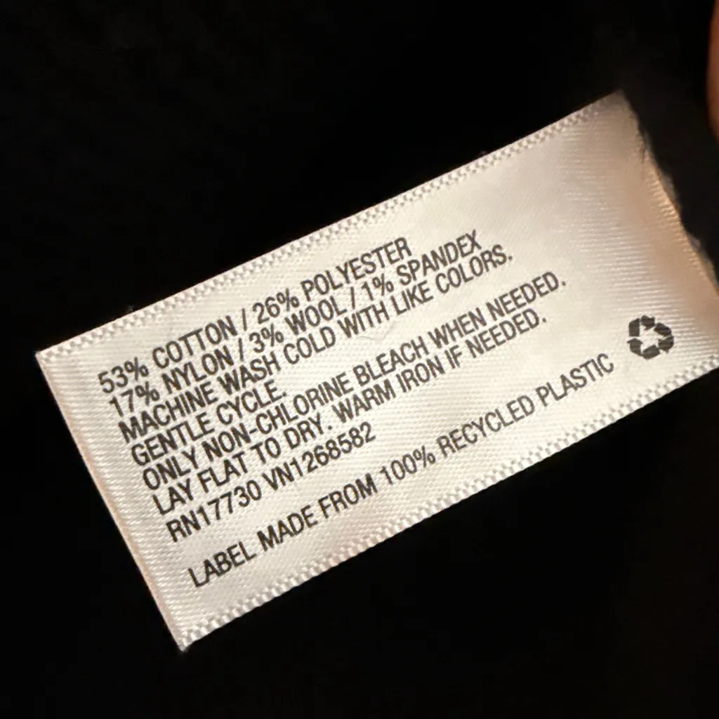 Women's Nili Lotan (for Target) Black Cable Knit Quarter - Image 8