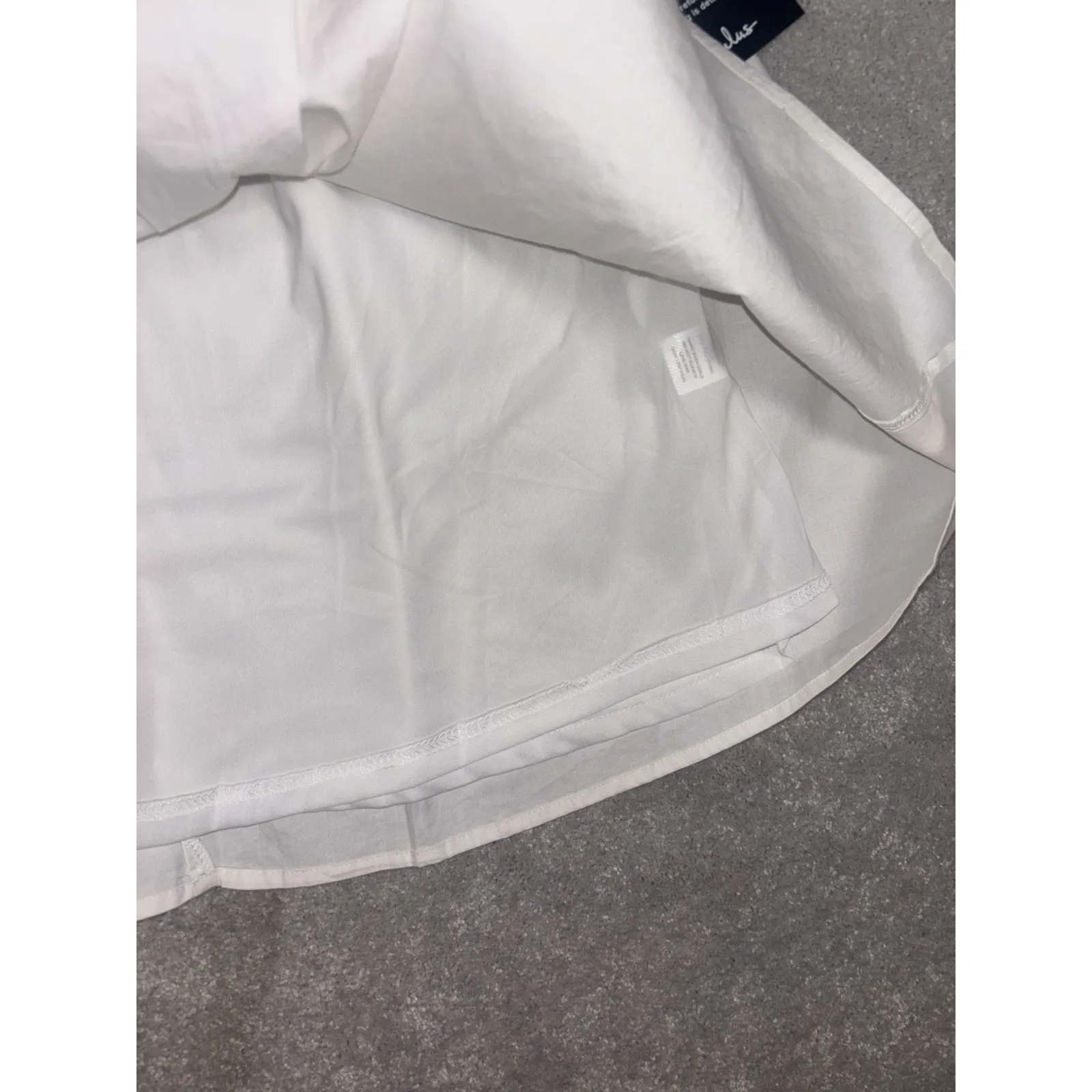 lulus white babydoll dress nwt small lined - Image 8