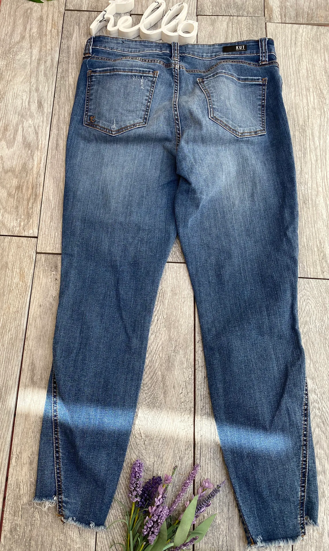 High Rise Ankle Skinny jeans 12 - Image 2