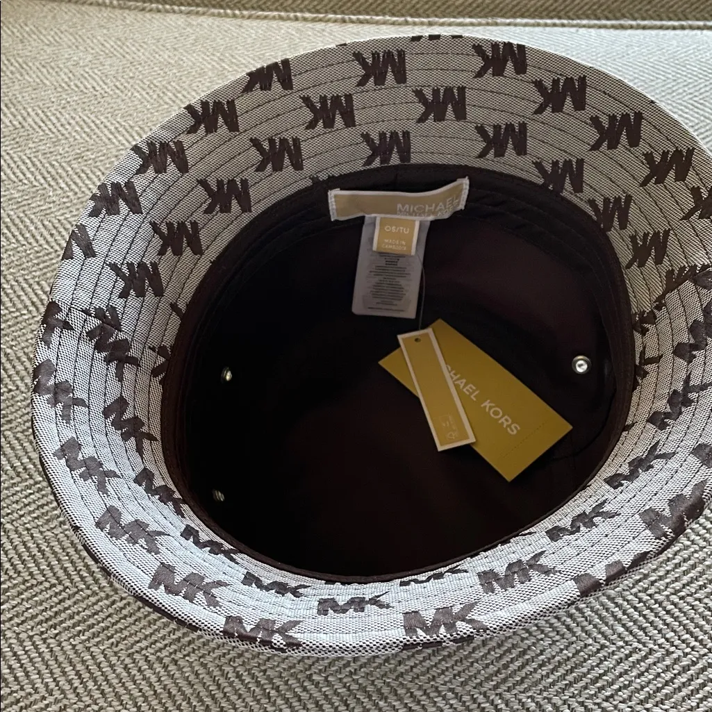 Michael Kors Jacquard Bucket Hat NWT - Image 3