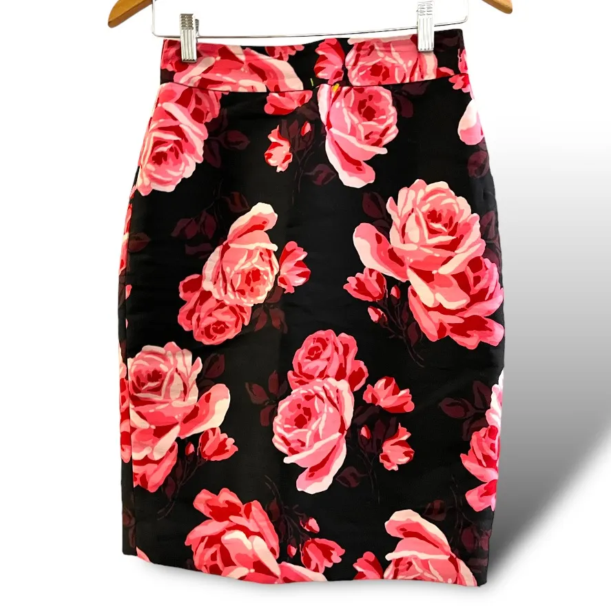 Kate Spade floral pencil skirt size 0 - Image 2
