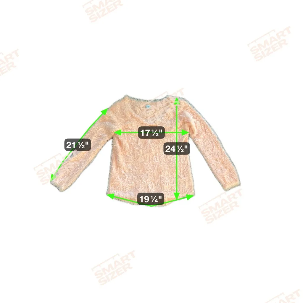 Tobi‎ Women’s Dream Of Me Fuzzy Sweater Pink Size Small Soft Furry - Image 7