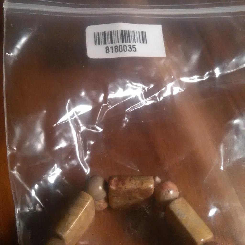 Rainbow Picasso Stone Tanker Stretch Bracelet (6 to 7 Inch) - Image 8