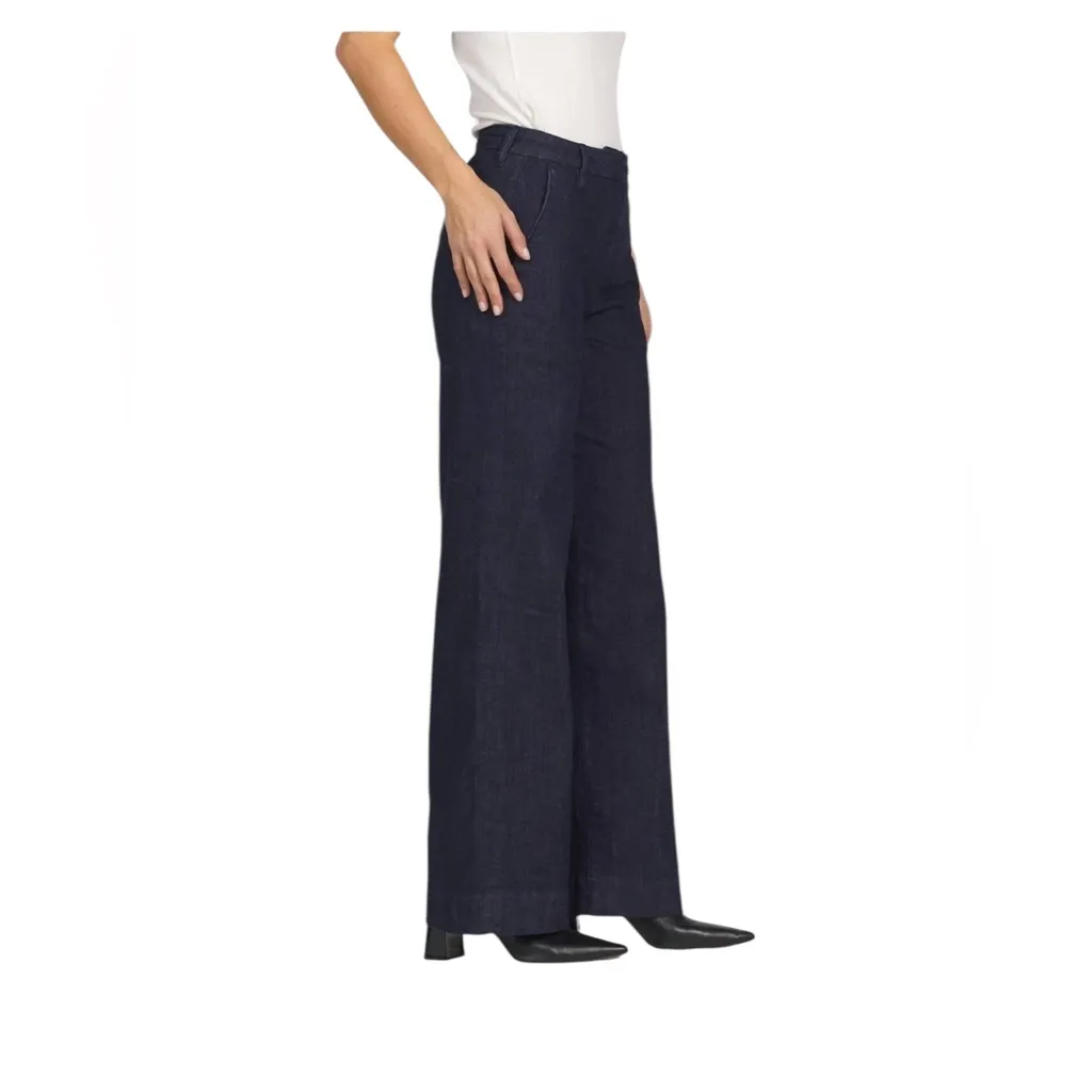 Dear John Denim Brandy Mid Rise Wide Leg Trouser Pant Jean Sz 28X31” Zodiac Wash - Image 2