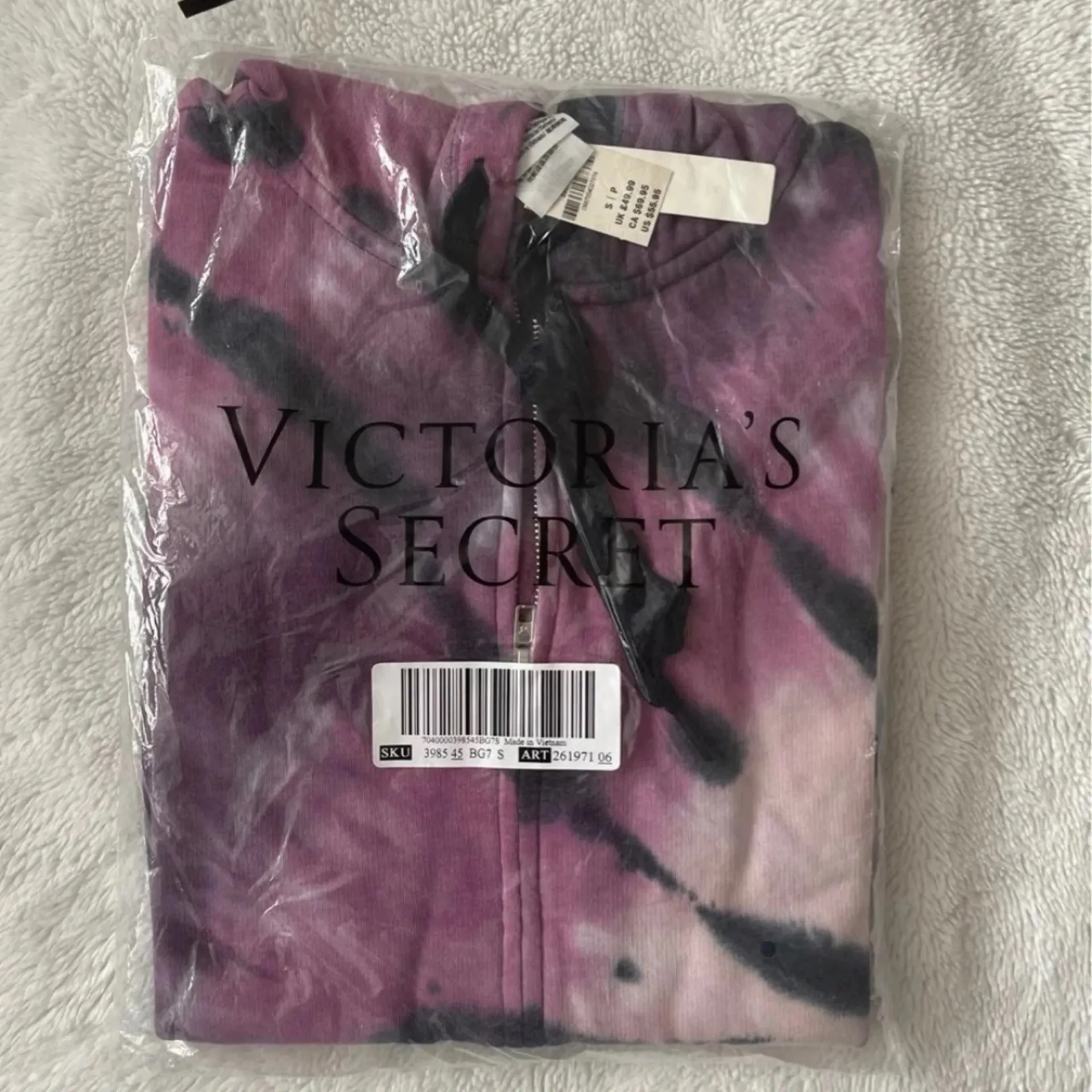 VS Everyday Lounge Perfect Full-Zip Hoodie, Small - Image 5