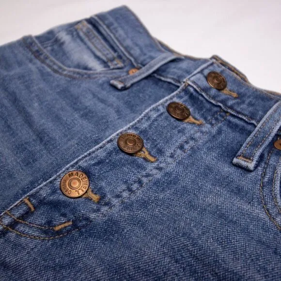 NWT Madewell Denim Shorts in Burke Wash, size 26‎ - Image 7