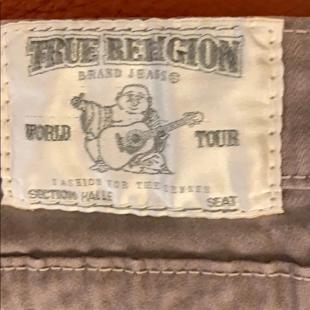 True Religion Halle Snake Print Khaki Skinny Jeans - Image 7