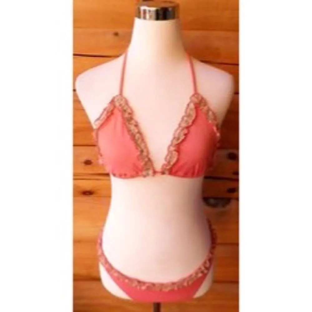 ✨Victoria Secret Coral String Bikini Set✨ - Image 2
