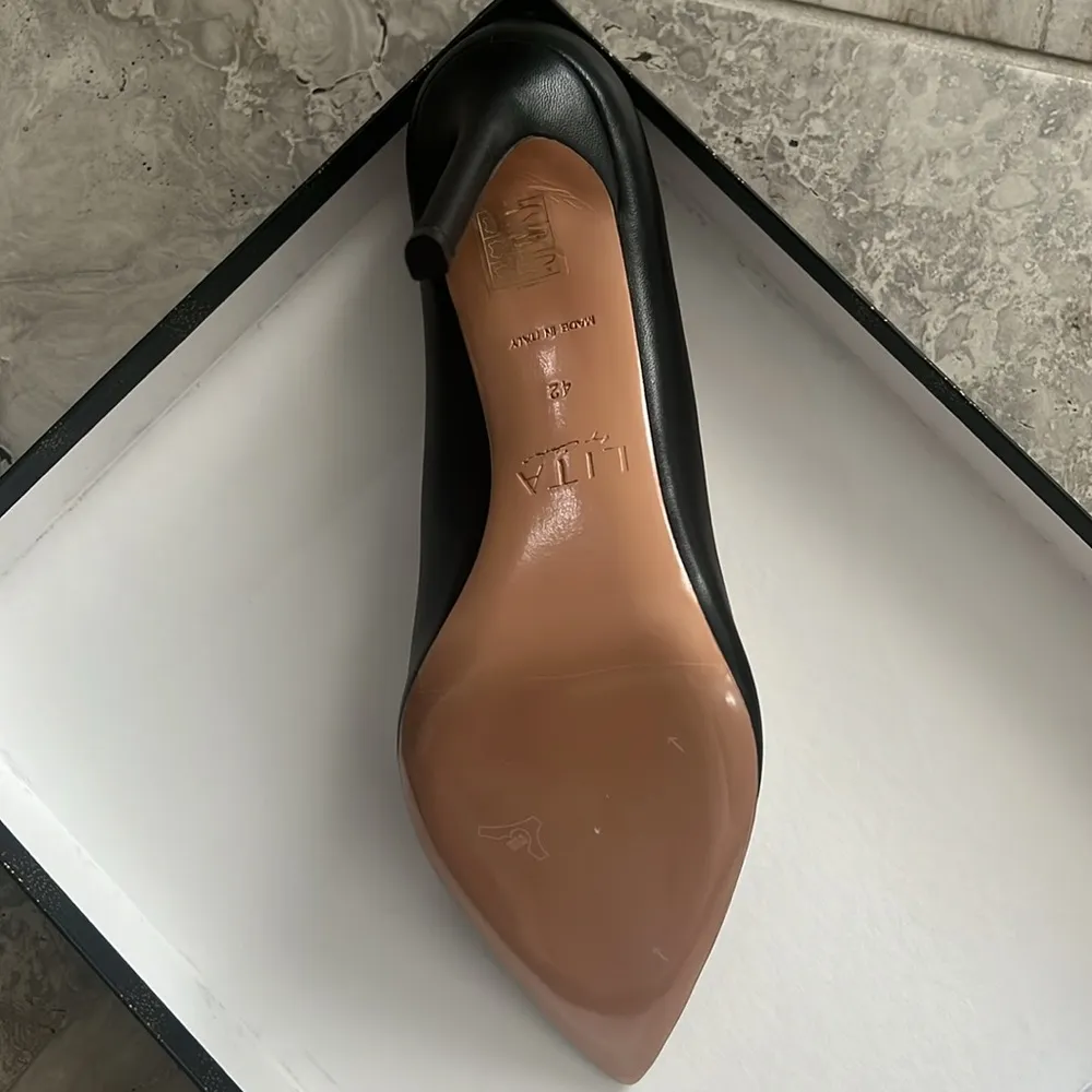 LITA by Ciara Pointed Toe Pump in Black, Size 42 New in Box - Image 6