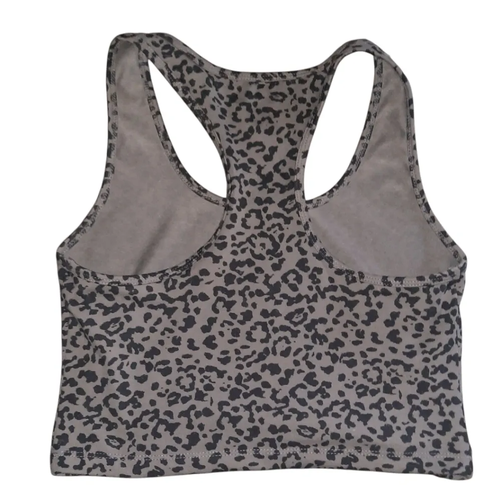 Evolution and Creation Leopard Cropped Top Small - Image 2