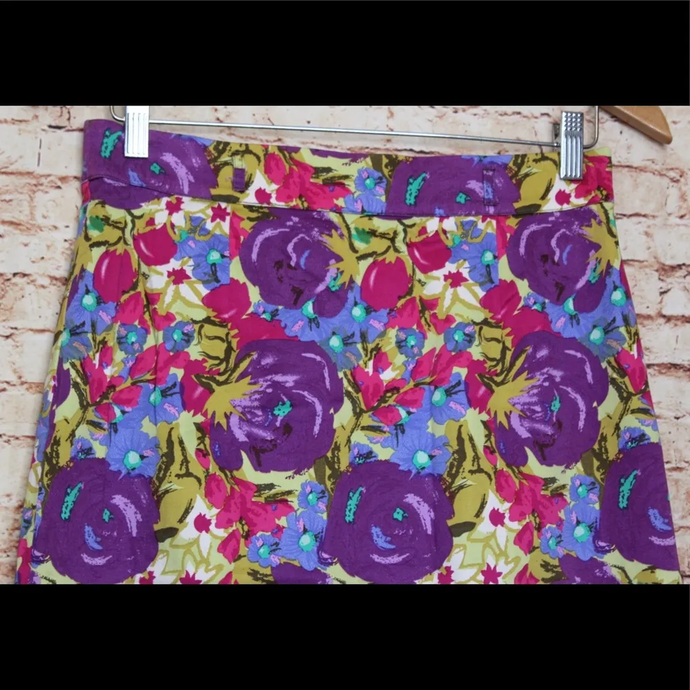 Twelve by twelve L.A. | Vintage Style Floral Skirt - Image 5