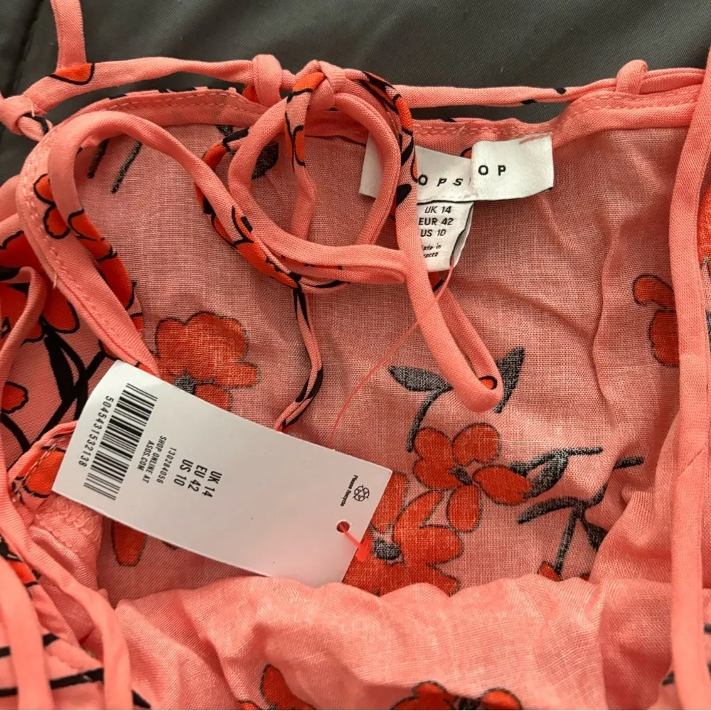 Topshop Floral Pink Top - Image 3