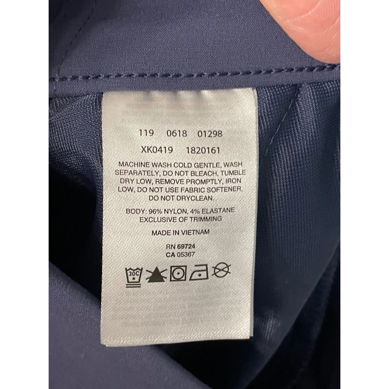 Columbia‎ Women's Omni Shield Water Repellent Pants Navy Blue Size S - Image 7